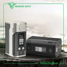 D’origine WISMEC Reuleaux RX300 TC Mod 300 W rx300 Boîte Mod powered by 4 18650 batteries E-Cigarette Vaporisateur Mod vs RX200/RX200S RX2/3