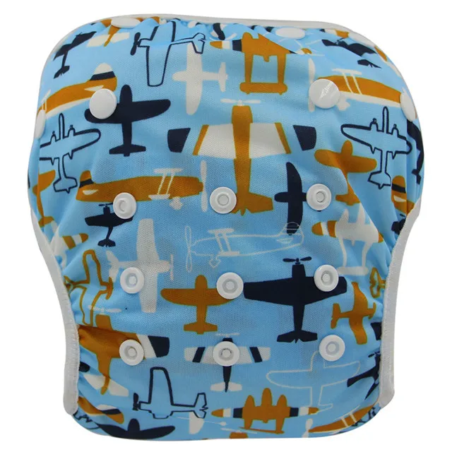 Eco-Friendly Reusable Adjustable Baby Swim Diaper - Soft, Breathable, and Waterproof Swimwear