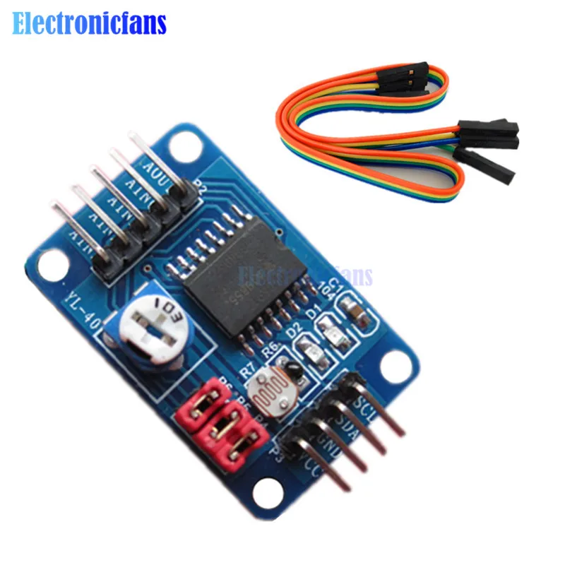 Модуль преобразователя PCF8591 AD/DA аналоговый в преобразователь для Arduino 5 шт.|ad/da
