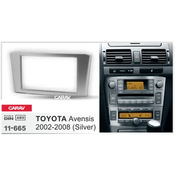 

CARAV 11-665 Top Quality Car Frame Radio Fascia for TOYOTA Avensis 2002-2008