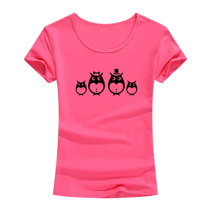 Owl Animal Print Harajuku 2017 Slim Cotton T Shirt Women Lady Tops Short Sleeve O-neck Casual Tee Shirt Carton Costumes Female Owl Animal Print Harajuku 2017 Slim Cotton T Shirt Women Lady Tops Short Sleeve O-neck Casual Tee Shirt Carton Costumes Female
