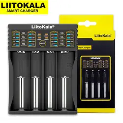 Liitokala Lii-402 Lii-202 100 18650 зарядное устройство 1,2 V 3,7 V 3,2 3,85 V AA/AAA 26650 10440 16340 NiMH литиевая батарея смарт-зарядное устройство