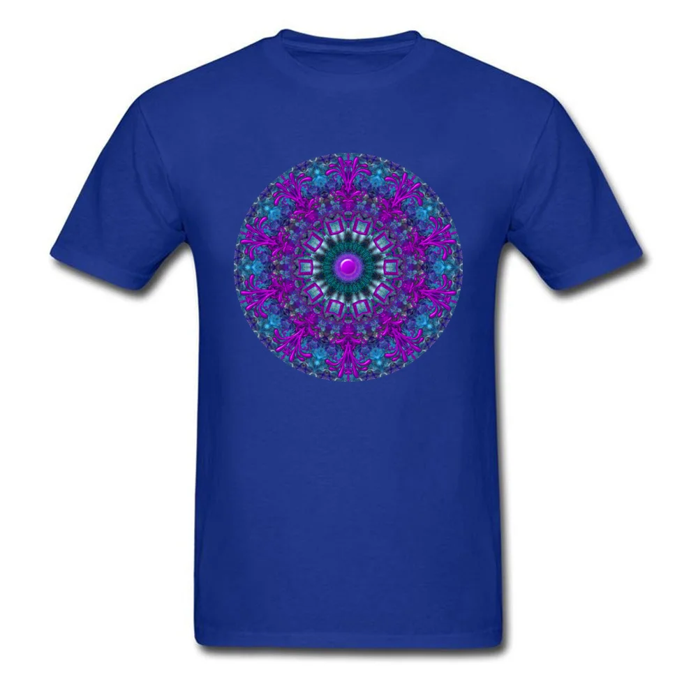 MANDALA DESIGN T SHIRT 224_blue
