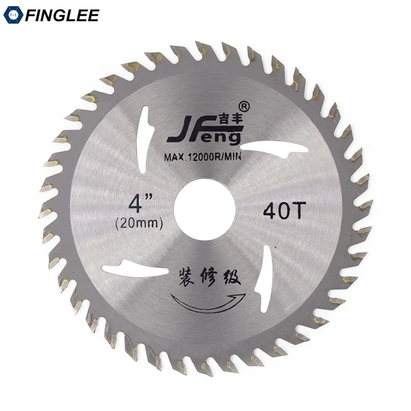 FINGLEE 1 шт. 4/7/8/10/12 дюймов TCT деревообрабатывающий пильный диск акриловый пластик; режущее лезвие общего назначения для жестких мягкой древесины