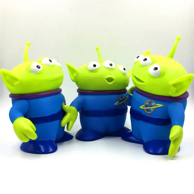 14cm PVC Alien Toy Story Alien Figures  Action Figure Doll Anime Brinquedos Kids Toys For Children Birthday Gift 