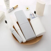Японский творческий Портативный зубная щетка коробка путешествия зубная щетка ящик для хранения дома зубная щетка коробка с крышкой зубных щеток зуб