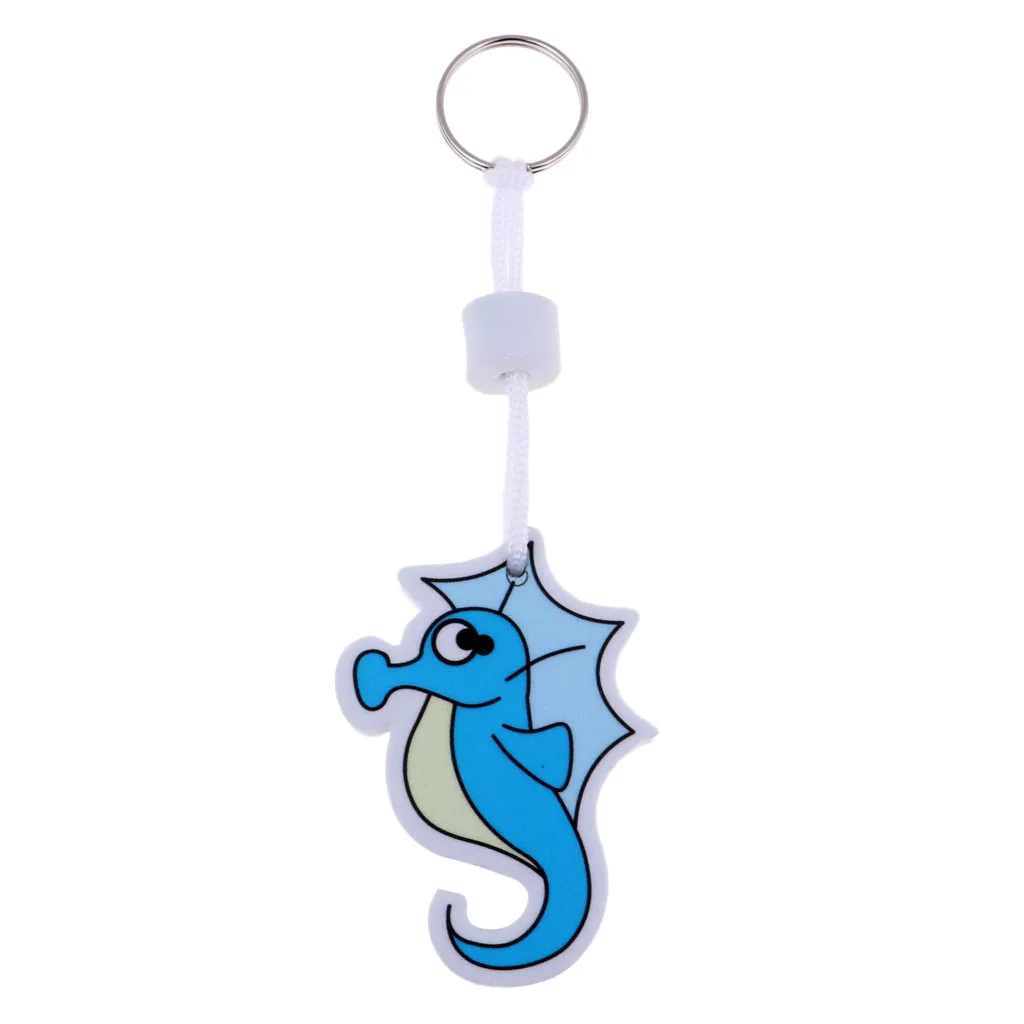 Key Float Floating Key Ring Floatable Keychain Buoyant Key Chain for Water Sports Boating Marine Kayaking Canoeing Fishing