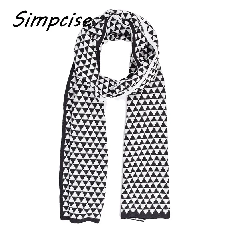 men's scarves & shawls Men's scarf New Fashion foulard homme Europe Winter knit Men Scarf Wrap Long Thick Warm Plaid Scarves Scarf male A3A18943 mens dress scarf