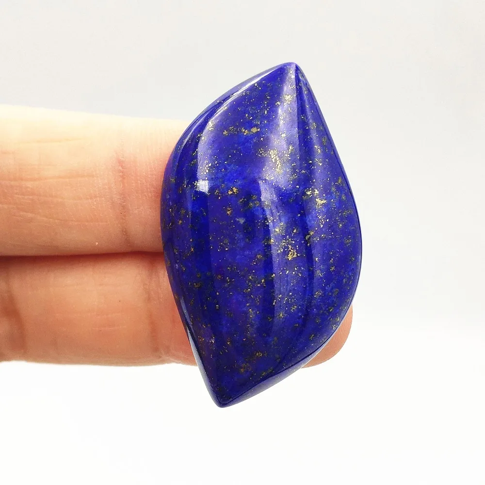 

Top Quality Natural Royal Blue Lapis Lazuli Woman Pendant Necklace Gemstone Water Drop 38x22x7mm Necklace Pendant AAAAAA