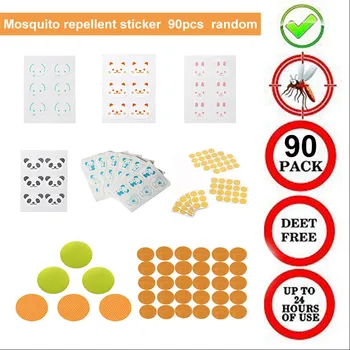 

Natural Mosquito Repellent Patches Deet-Free Non-Toxic Long Lasting Bug Protection for Kids Adults DC120