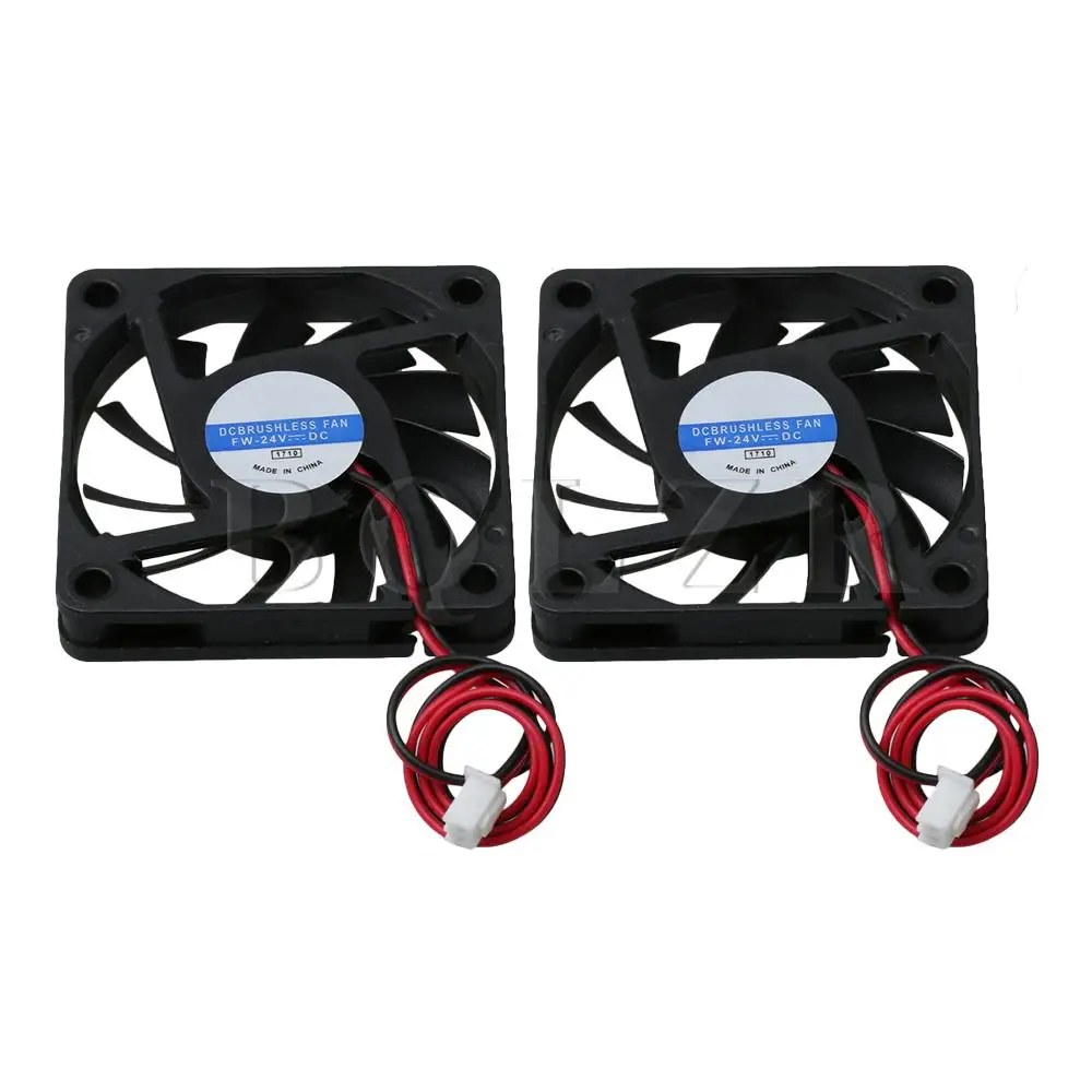 

BQLZR 2x DC24V Blow Radial Fan Cooling Hot End Extruder Brushless Silent Cooling Fan