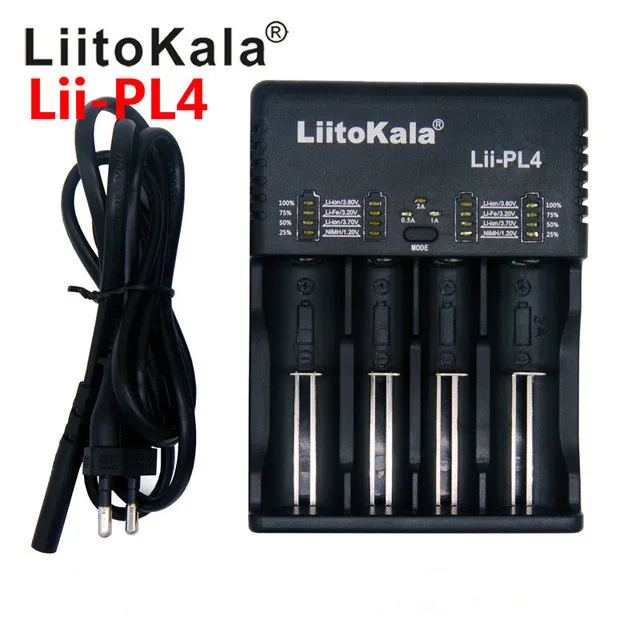 Зарядное устройство LiitoKala умное 1 2 В 3 7 в 85 A/AAA 18650 18350 26650 10440 14500 16340 NiMH 2020 |