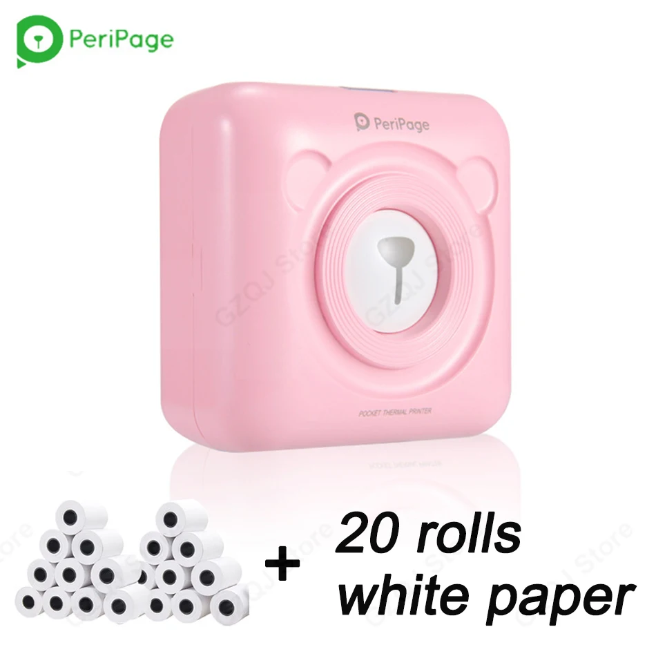 

Label Mini Pocket Photo Printer Mobile phone Portable Handheld Printer Small Printer Mini Picture Printer for Android IOS phone