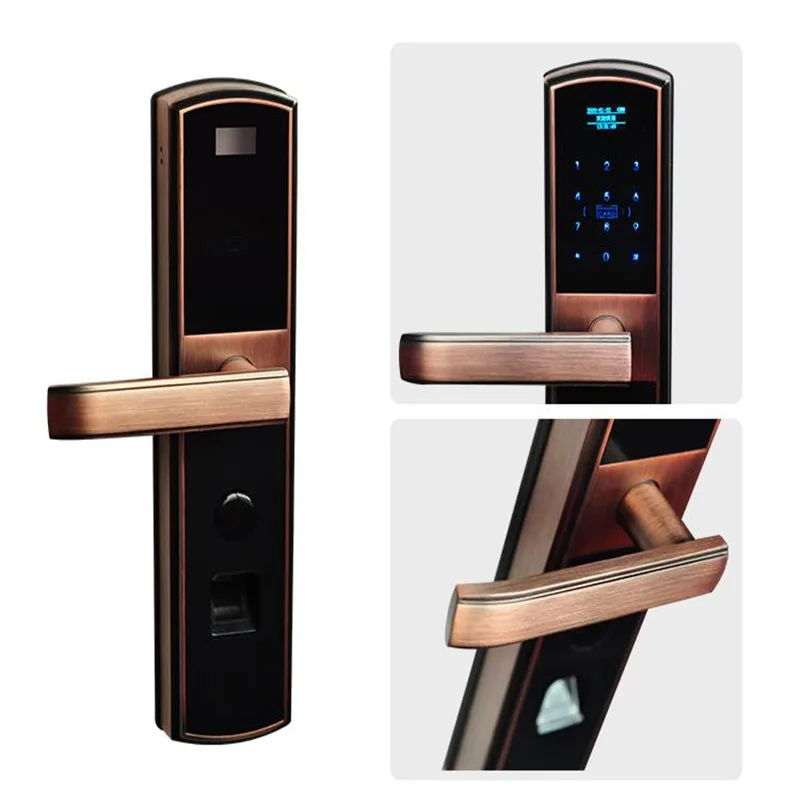 Security Smart Door Lock of Fingerprint Lock Electronic Lock Smart Lock For Home Apartment Office