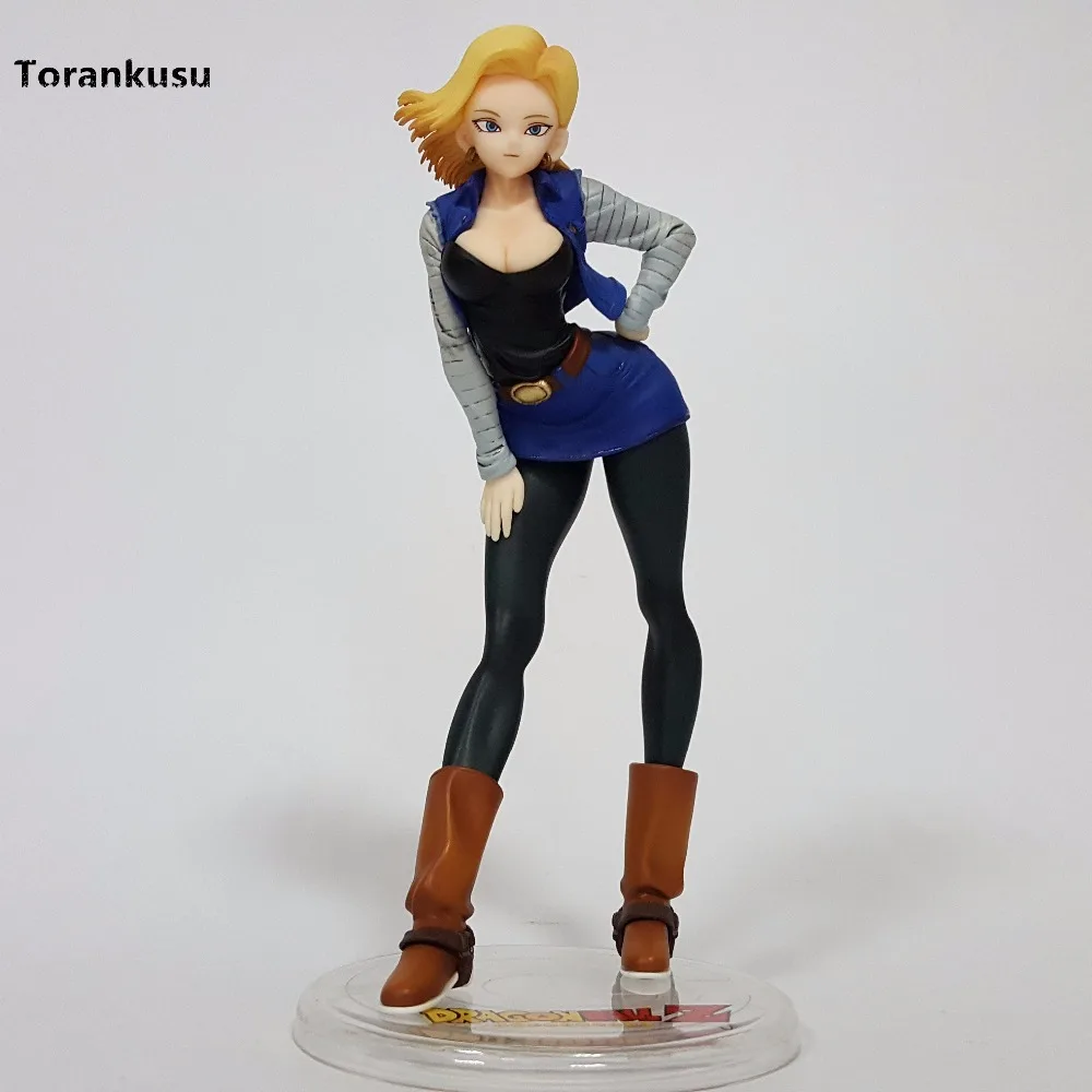 Dragon Ball Z Android 18 MH Anime Dragon Ball Super Action Figures DBZ Toy Esferas Del Dragon 170mm