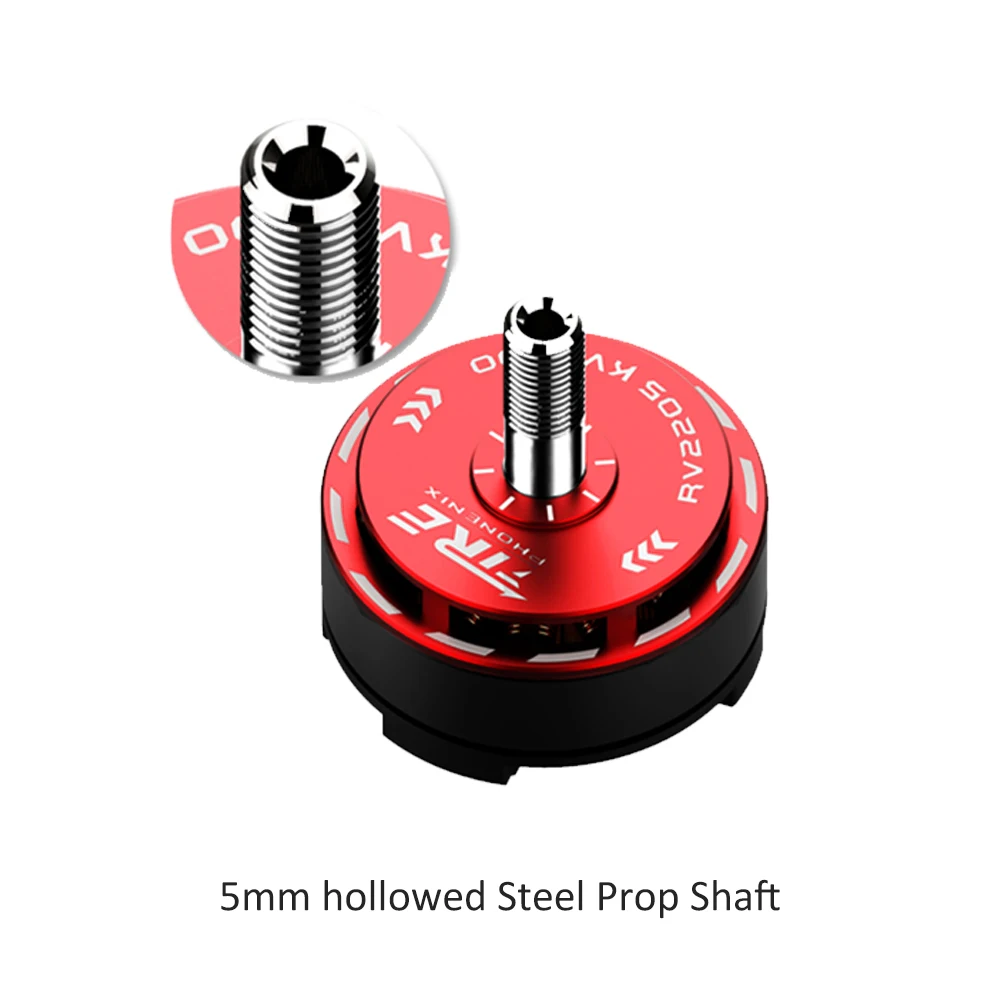 4 шт. бесщеточный мотор 2205 2300KV/2500KV фиолетовый/красный FIRE phonix RV двигатель RC FPV Drone