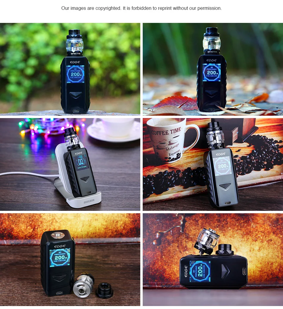 Digiflavor Edge 200W TC Kit with Spectre