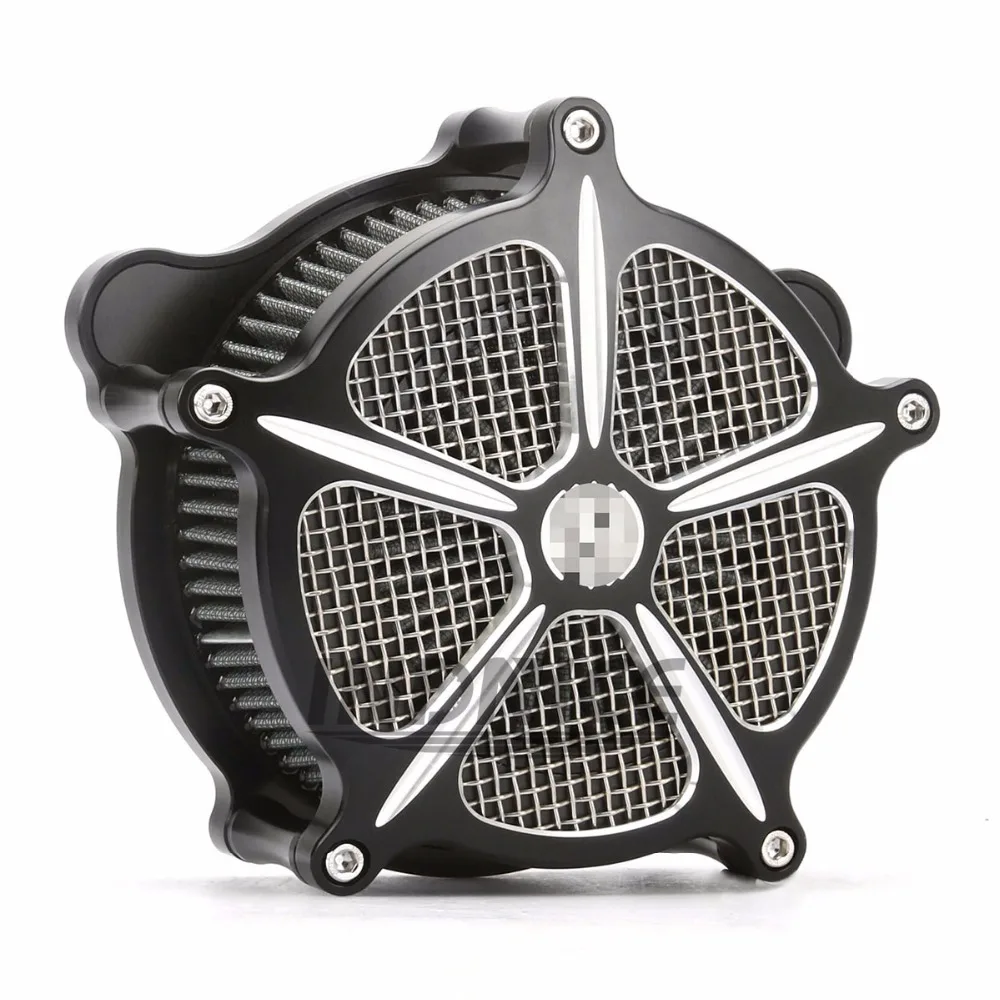 Black air cleaner kit for harley street glide air filter electra glide harley road king air intake for harley touring 2017-2019 Black air cleaner kit for harley street glide air filter electra glide harley road king air intake for harley touring 2017-2019