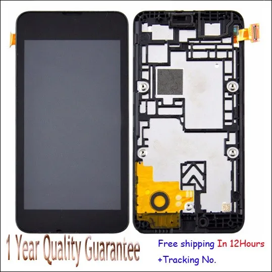 Best Quality!! Original New For Nokia lumia 530 N530 Touch screen Digitizer +LCD display with frame Test Ok +tracking number | Мобильные