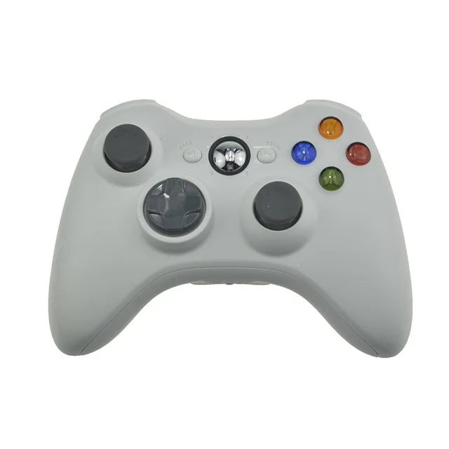 Проводной беспроводной джойстик Joy Pad для Xbox 360, геймпад, джойстик для microsoft Xbox360, консоль, игровой коврик, геймпады для ПК - Цвет: White