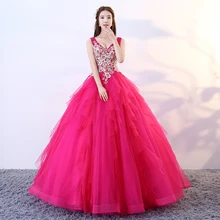 Сексуальное Милое Платье без рукавов для девочек, 16 лет роскошное бальное платье, нарядное бальное платье с бусинами, бальное платье для торжеств, платье с аппликацией De Soiree