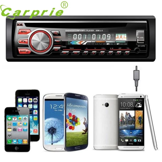

New Car Audio Stereo In-Dash FM DVD CD MP3 Player Receiver USB SD AUX Input 5246 NOV7