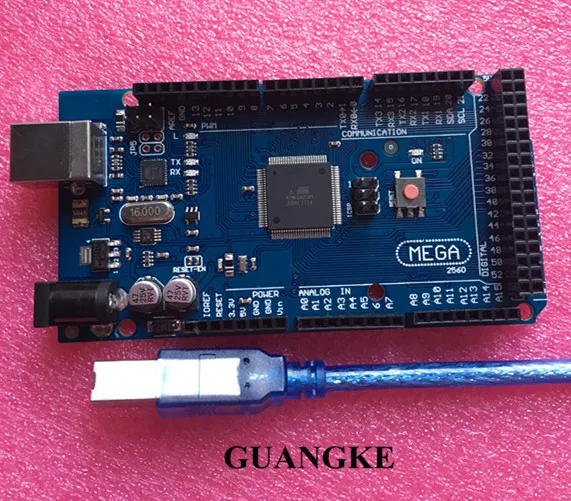 Mega 2560 R3 ATmega2560 16AU Board USB font b Cable b font Compatible with mega 2560