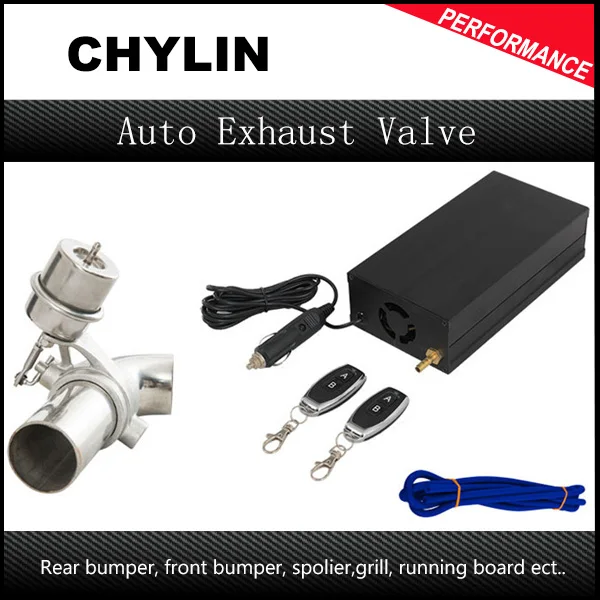 

Top Quality 3" 76mm Vaccum Control Exhaust Valve/Cutout Set with Vacuum Pump With Wireless Remote Controller Switch