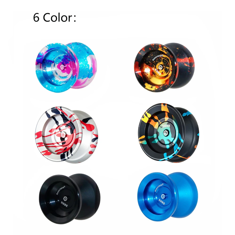 MAGICYOYO Y01-Node Metal Professional Yo-Yo 10- ball bearing with rope YO-YO Toys Gift For Kids Children