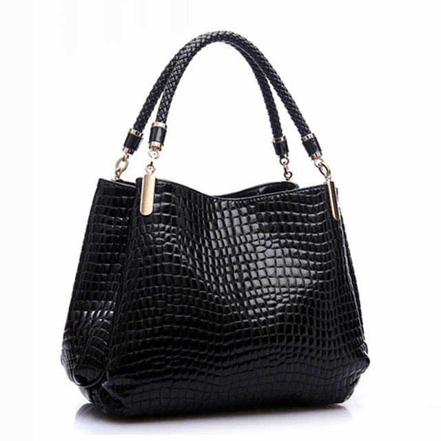 Designer Alligator Bags Women Leather Handbags Spanish Brand Luxury