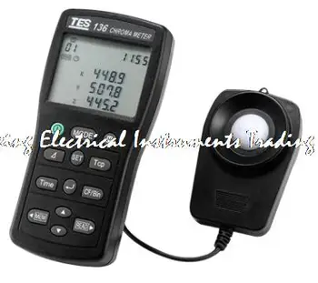 Cheap Fast Arrival TES136 Temperature Testing Instrument Color Temperature Meter High Precision Illuminance Meter