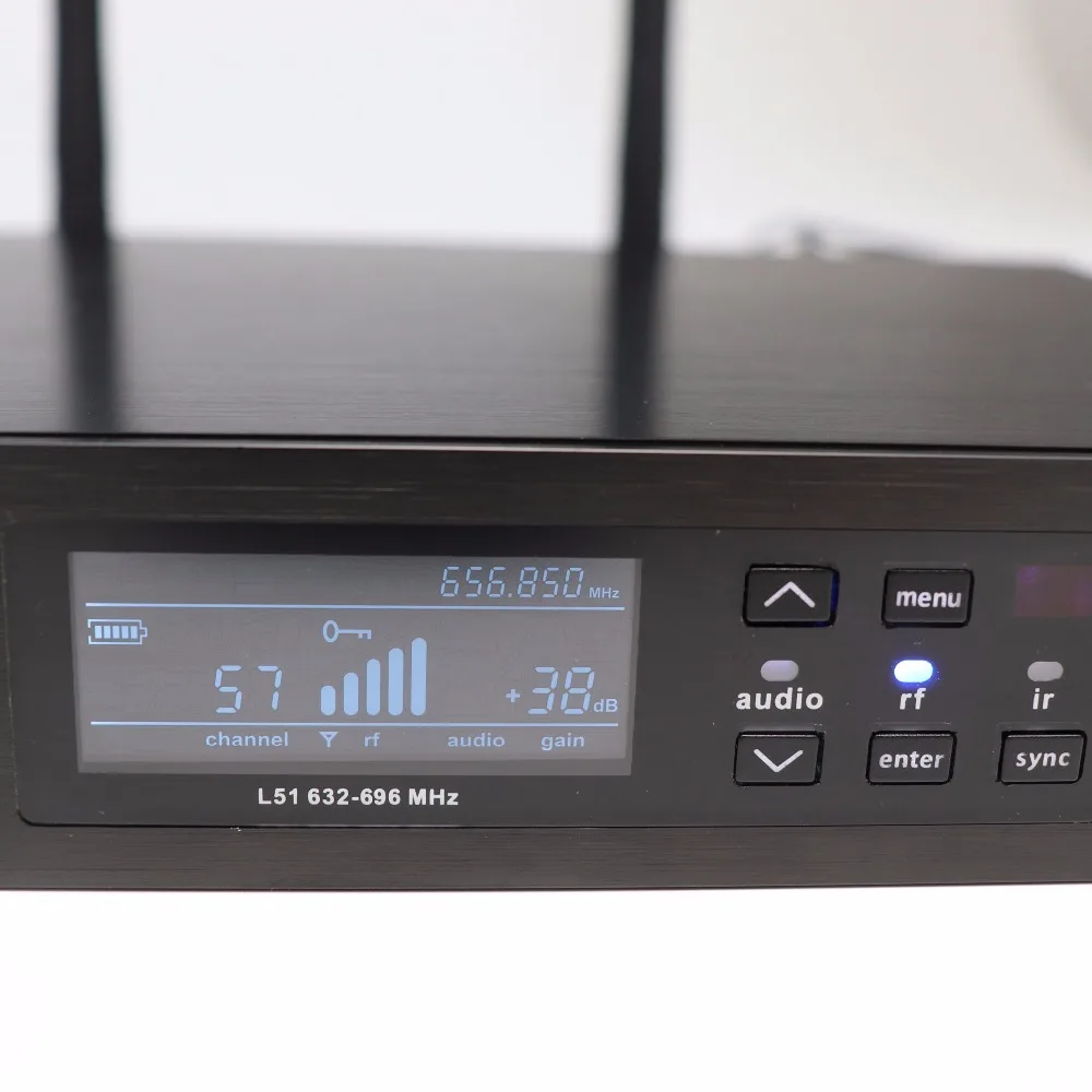 Профессиональный микрофон петличный UHF QLXD4 QLX D4 Цифровая беспроводная