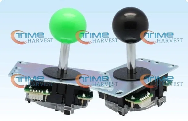 Koop 4 stks van Offici euml;le originele Sanwa JLF TP 8YT joystick met 5 Pin Kabelboom voor Arcade Game Machine accessoires Kast Onderdelen