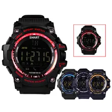 Смарт наручные часы Bluetooth EX16 многофункциональные водонепроницаемые часы для здоровья для Android iOS FSTN lcd полный экран просмотра BFOF