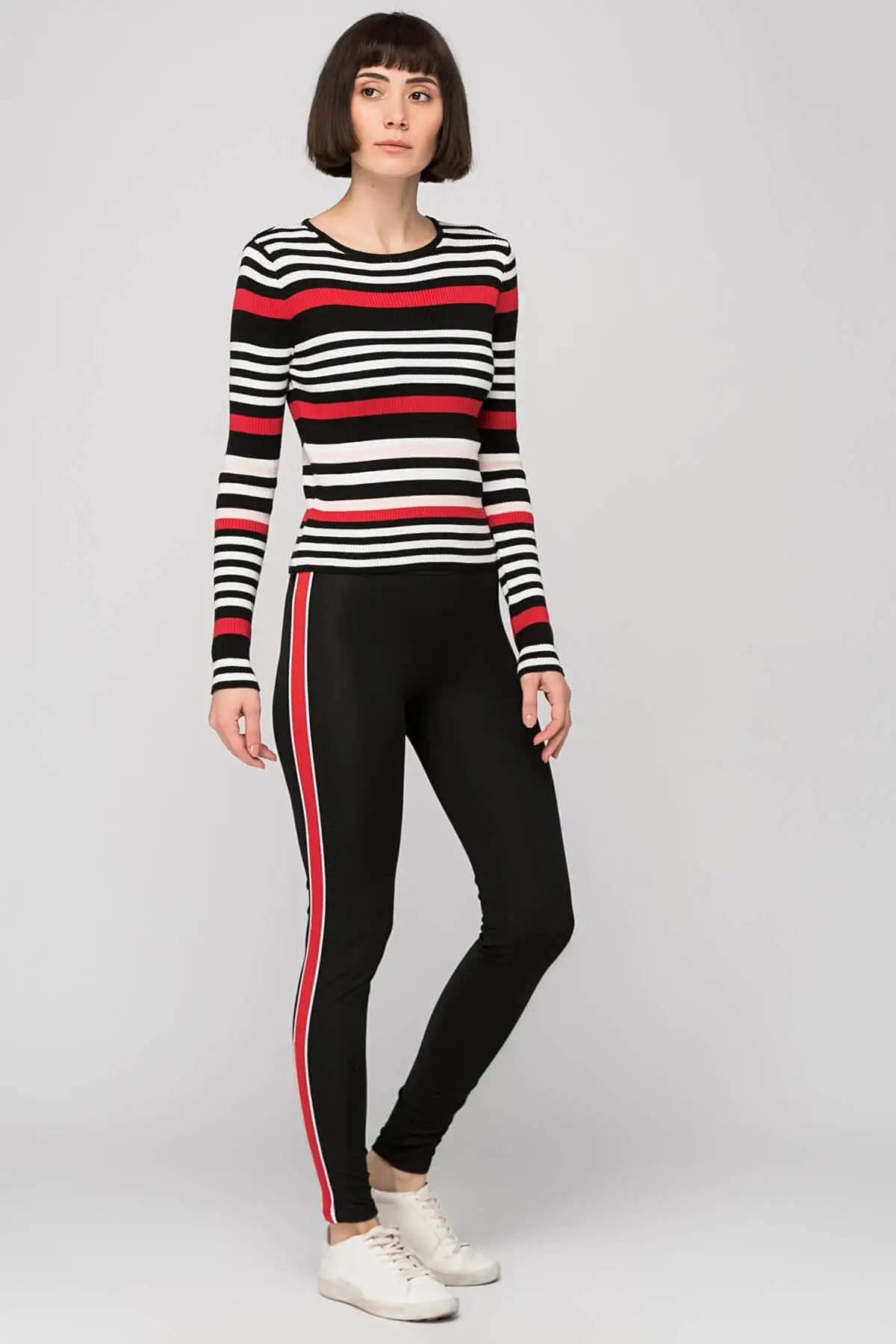 Dewberry женские черные Leggings-2160001Z6467 | Женская одежда
