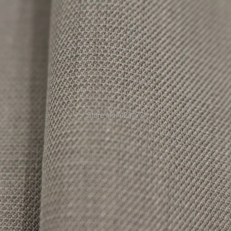 Silver Cotton Conductive Fabric Anti Radiation RFID Blocking Fabric For Making Cloth Antibacterial Fabric With Wholesale Price