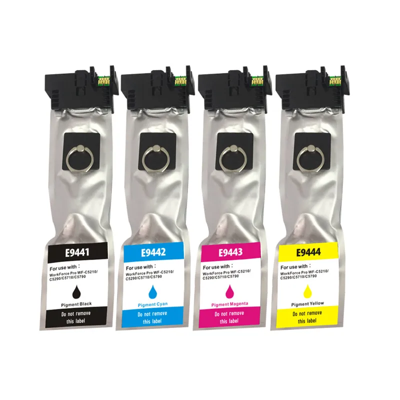 

4 pcs E9441xl Newly compatible ink cartridge E9441xl E9442xl E9443xl E9444xl for Epson Workforce Pro WF-C5790/C5710/C5290/C5210