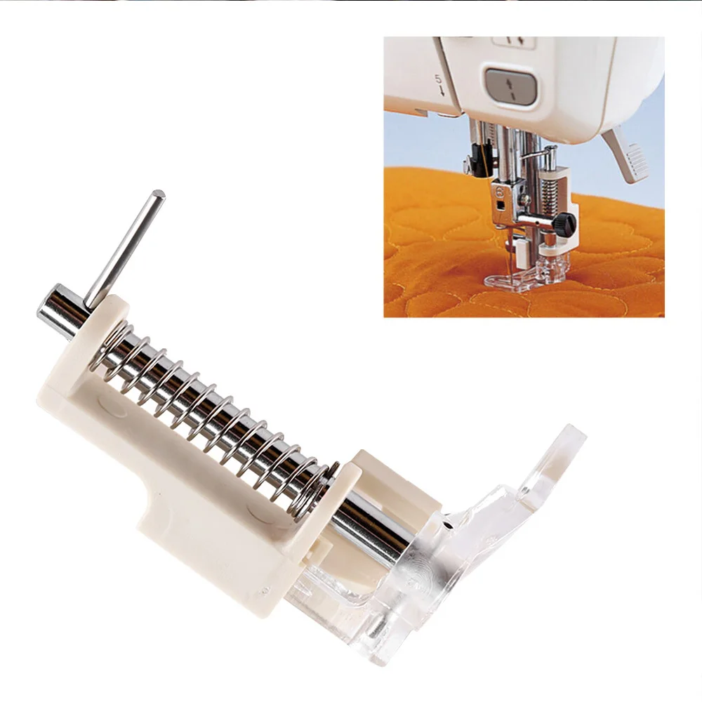 

Quilting Embroidery Darning Foot Presser Foot Free Motion Darning/ Quilting/ Embroiderying Presser Foot With Spring&Plastic Part