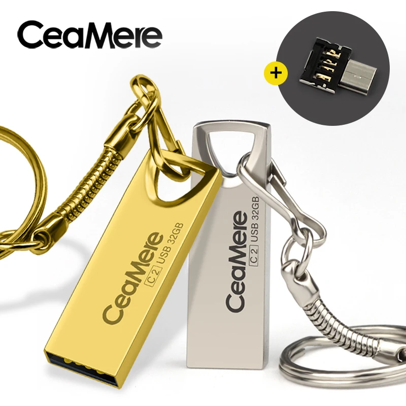 Ceamere C2 USB Flash Drive 8 GB/16 GB/32 GB/64 GB накопитель флешки флеш-диск USB 2,0 Memory stick USB disk 512 MB 256 MB