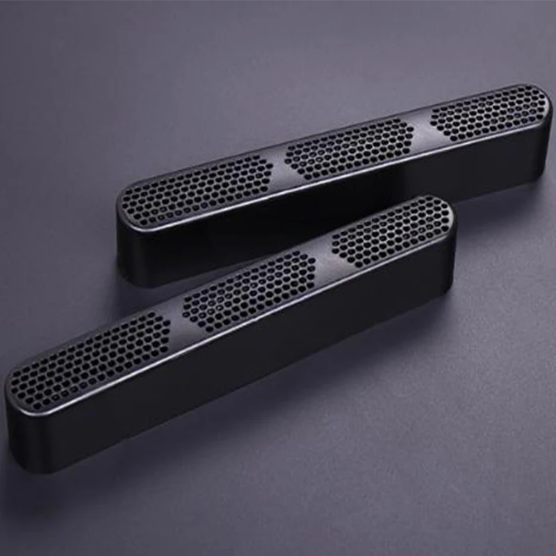 2pcs/Set Under Seat Rear AC Heat Floor Air Conditioner Vent Outlet Grille Cover For Toyota
