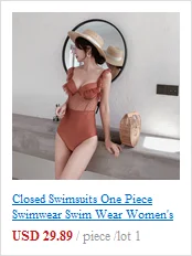 Женский купальник, купальный костюм для девочек, корейские Купальники, для плавания, сексуальные костюмы, спортивная одежда с длинным рукавом, с разрезом