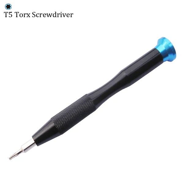 Aluminium T5 Torx Screwdriver Interchangeable Bit Opening for Dell XPS
