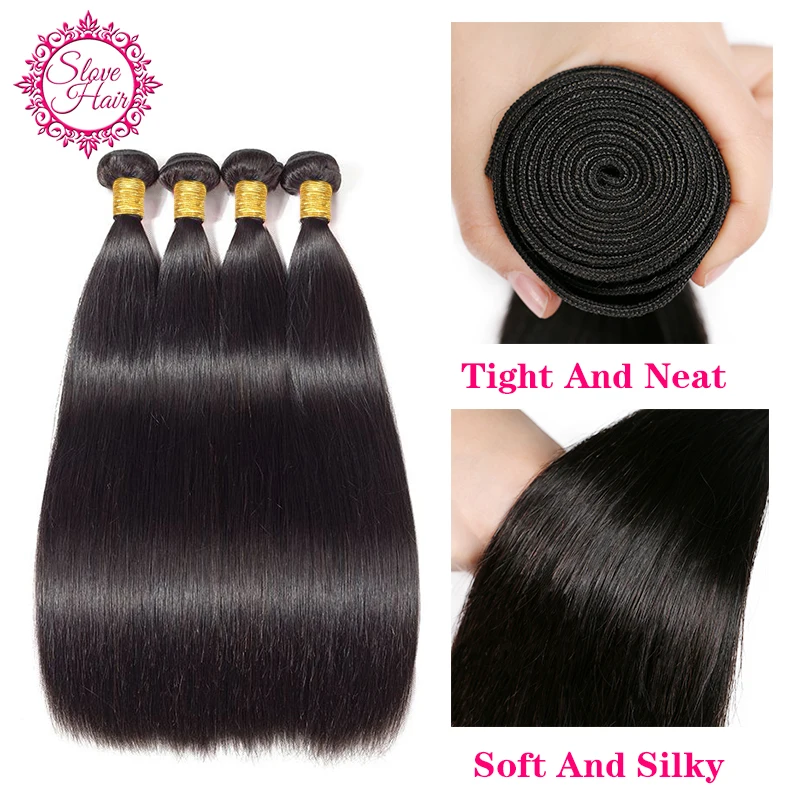 Brazilian-Hair-Weave-Bundles-Remy-1PC-Straight-Human-Hair-Weaving-Extension-Can-Match-With-Closure-Or (2)