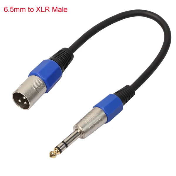 Buy 30cm 6.5mm Stereo Jack Male to XLR Male/Female
