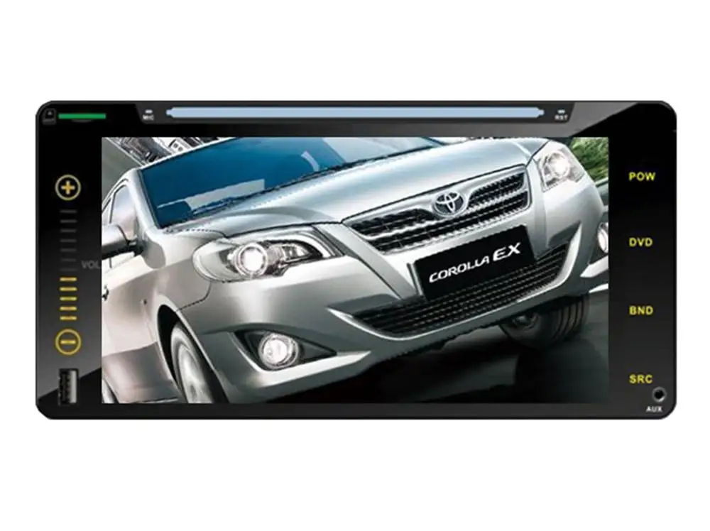 Perfect 6.95" FULL TOUCH Car DVD player with GPS(optional),audio Radio stereo,AUX,BT/TV,car multimedia headunit for TOYOTA Universal 0