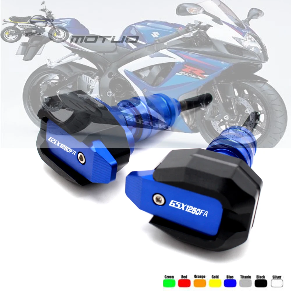 

for SUZUKI GSX1250FA GSX 1250 FA 2010-2016 Falling Protection Frame Slider Fairing Guard Anti Crash Pad Protector