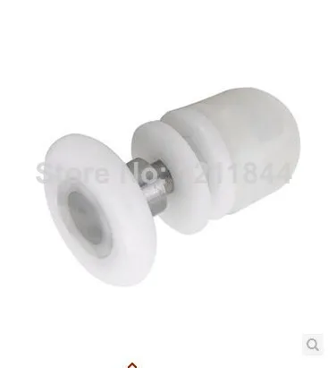 Old fashioned circular arc shower room pulley smal...