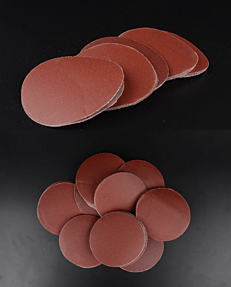 100pcs 100mm Sandpaper Sanding Paper For Wood Grinding Grits 60 80 100