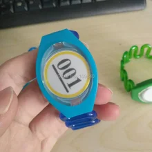 100 шт Пользовательские печати сауна спа браслет с 125 кГц TK4100(EM4100) RFID браслет для контроля доступа VIP