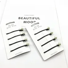 4 шт. жемчужные металлические заколки для волос для женщин заколка для волос девушка Шпилька заколка зажим для волос заколка для волос аксессуары для волос